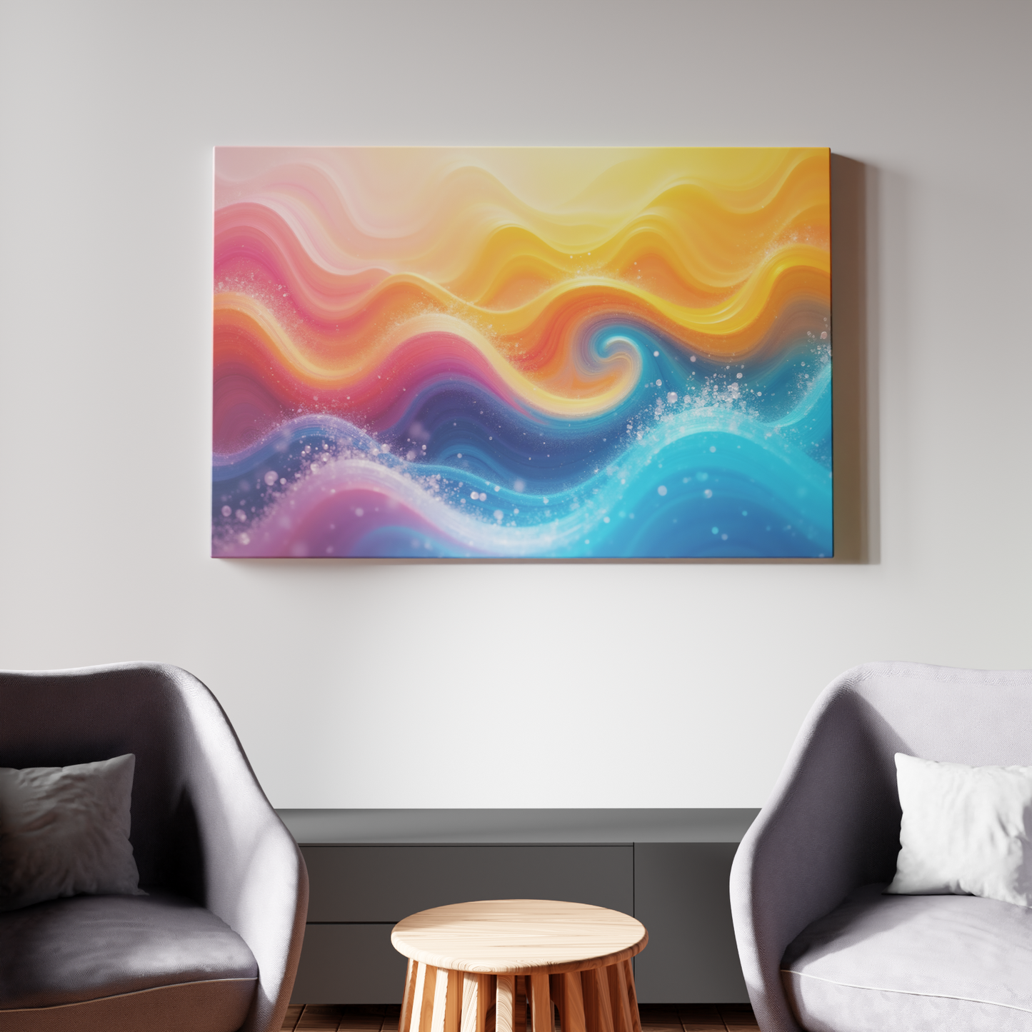 Ethereal Waves of Color