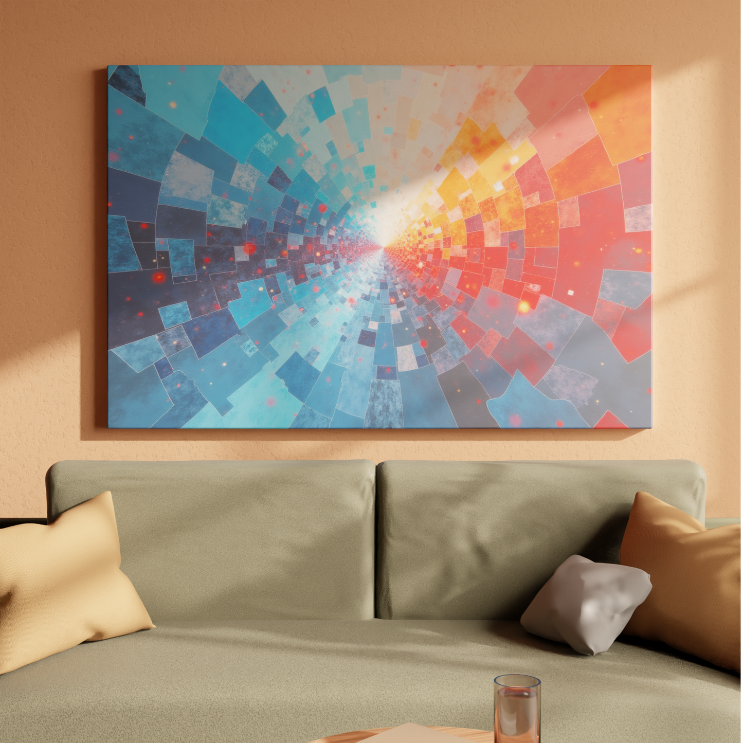 Cosmic Tapestry of Colors