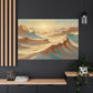 Sunlit Desert Waves
