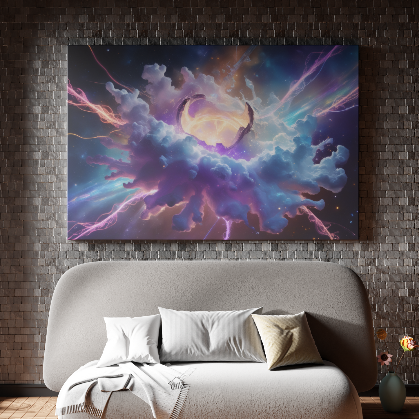 Ethereal Cosmic Vortex