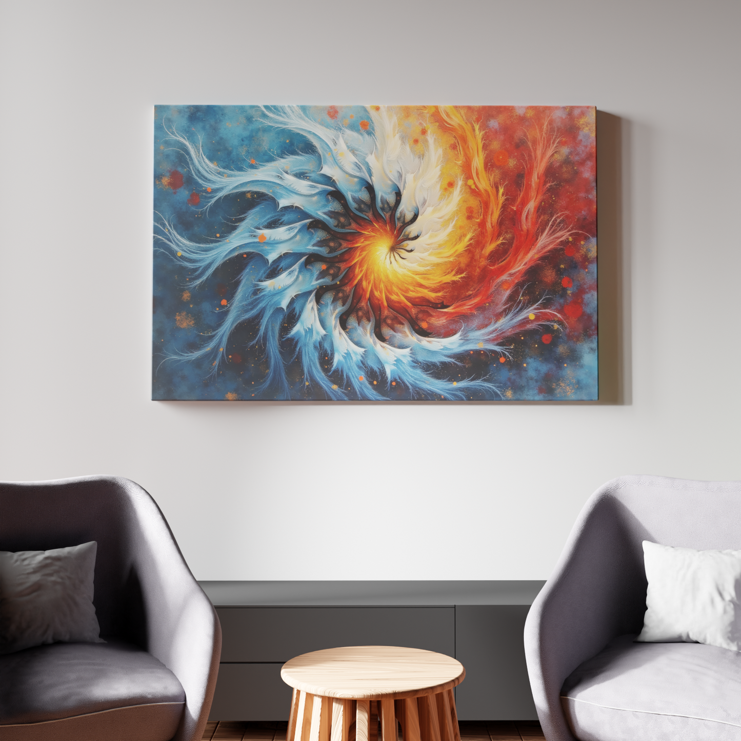 Ethereal Dance of Elements