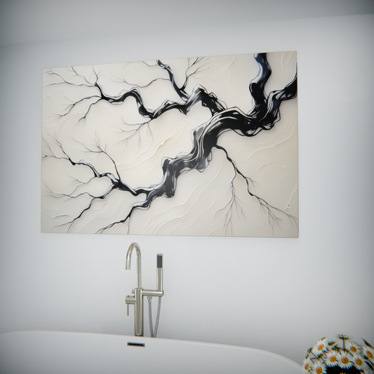 Ethereal Branches in Monochrome