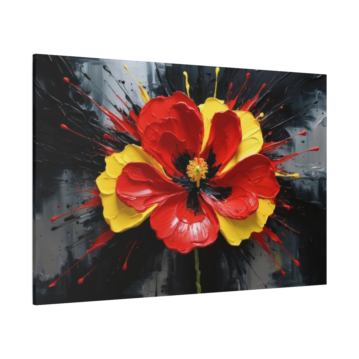 Explosive Floral Elegance