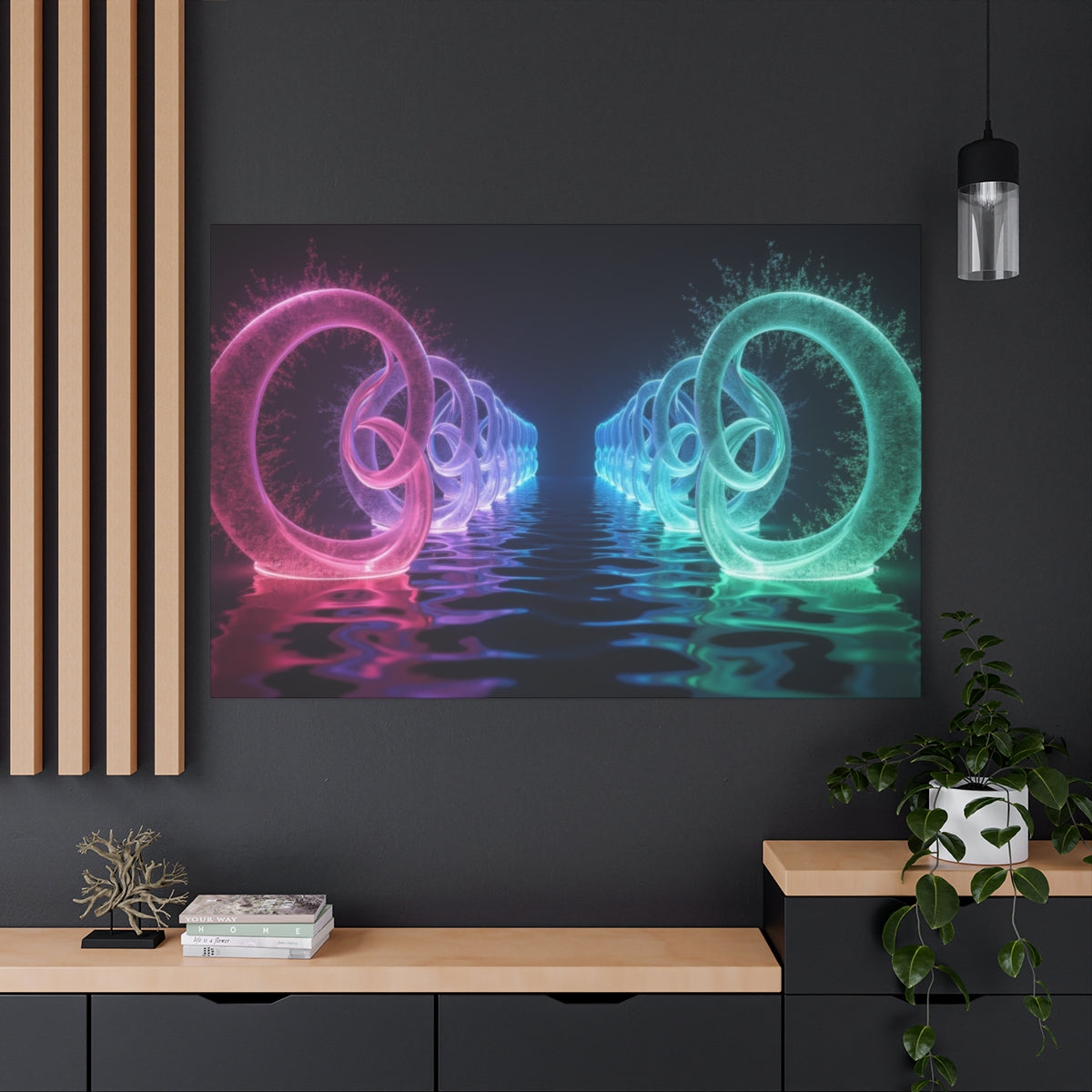 Symphony of Neon Rings