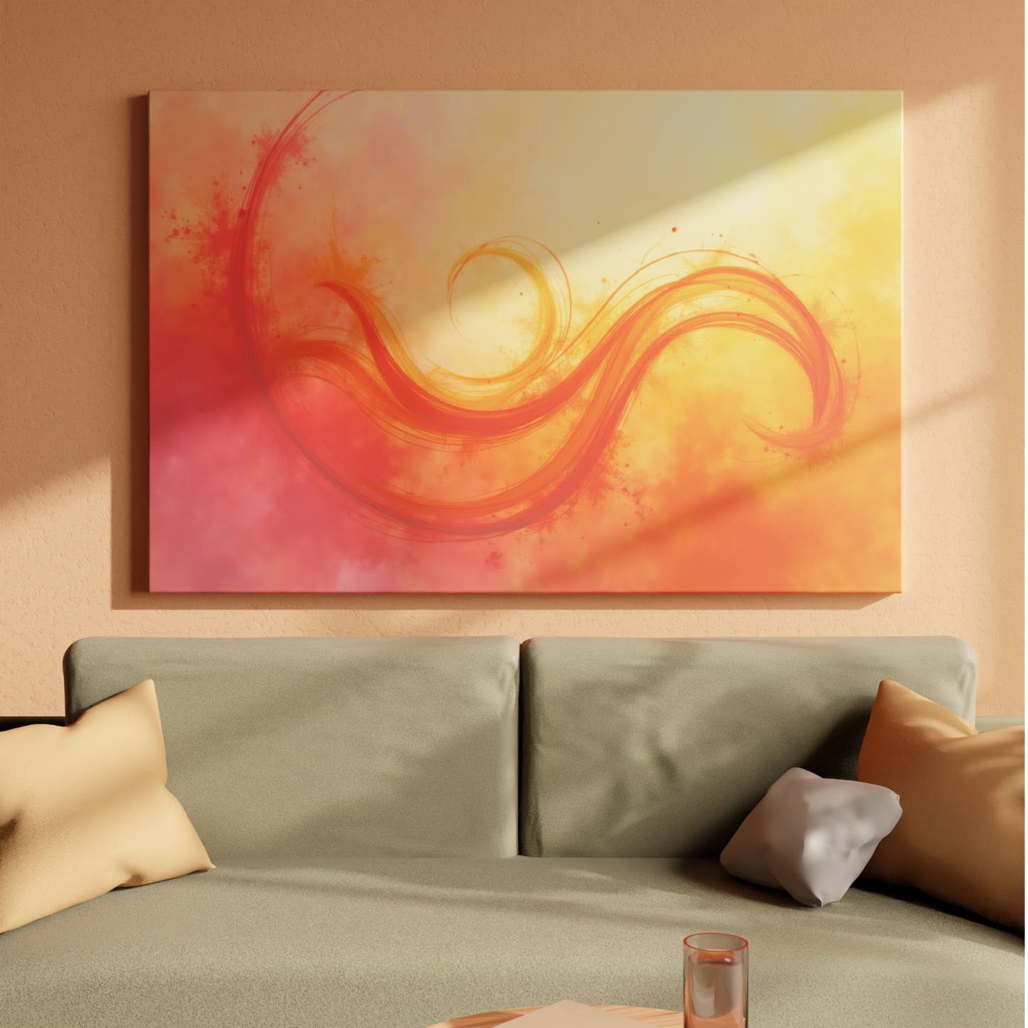Fiery Waves of Passion