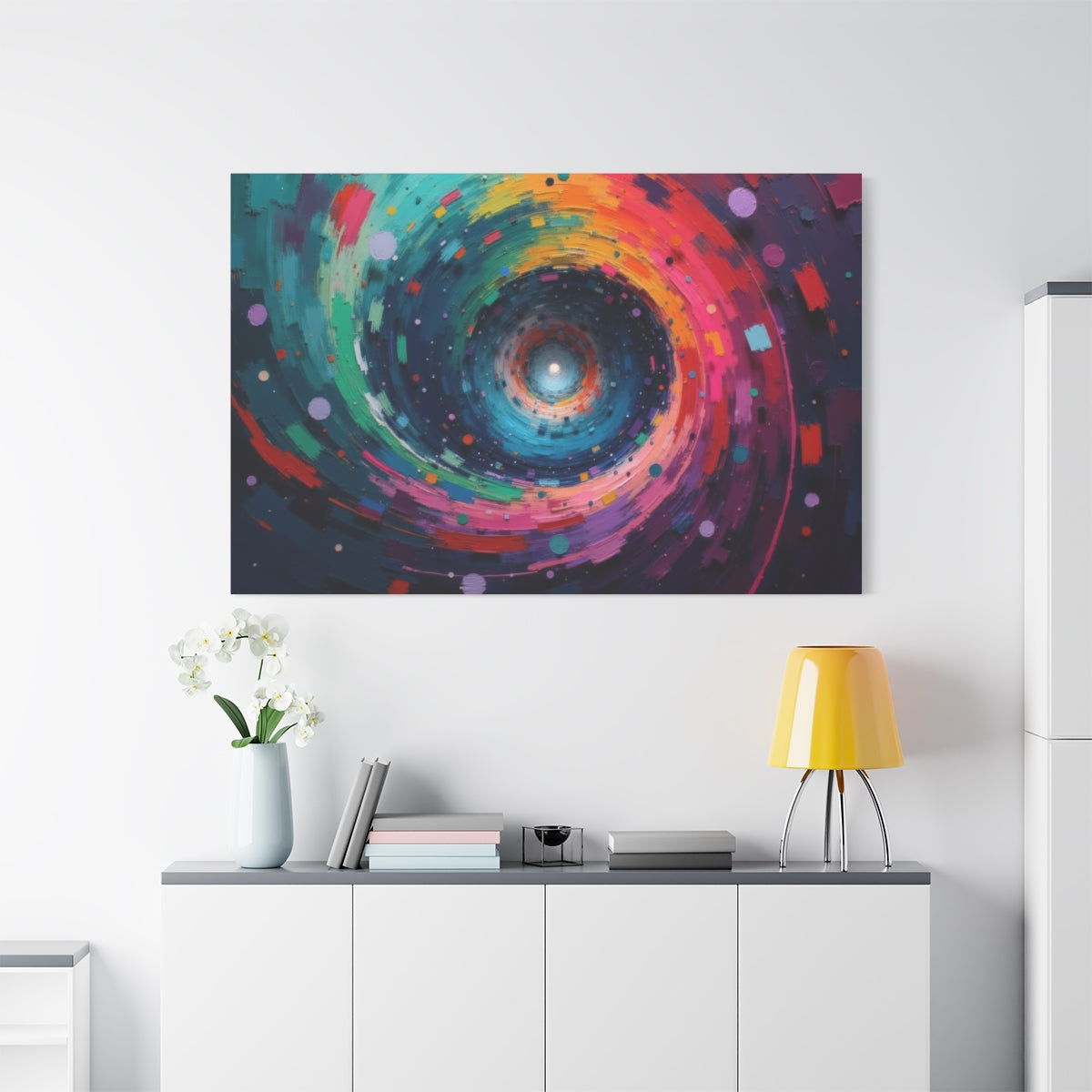Cosmic Vortex of Color