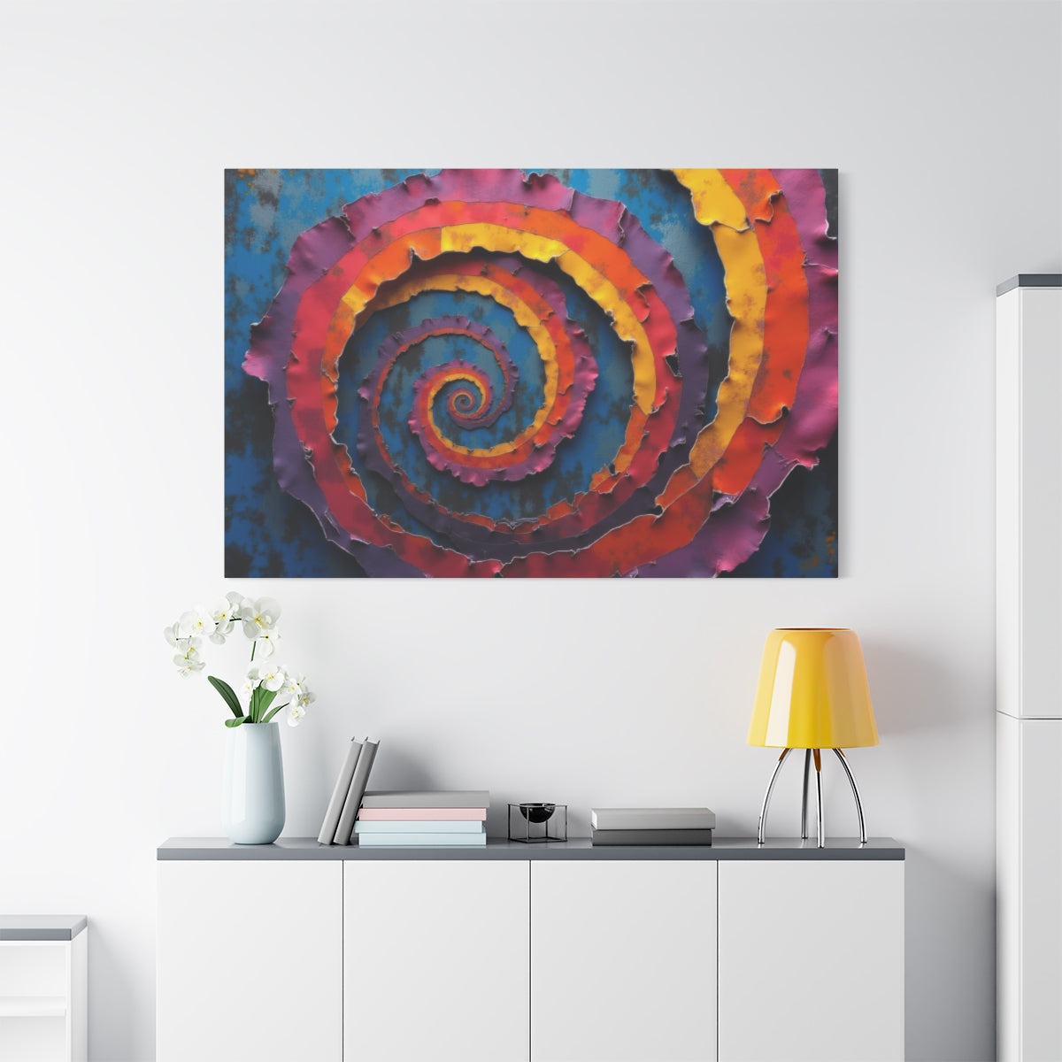 Vibrant Spiral Whirl
