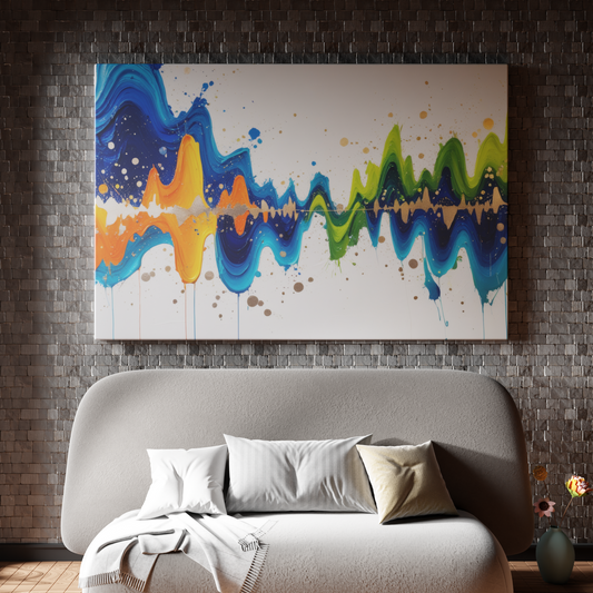 Vibrant Symphony of Waves