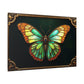 Ethereal Butterfly in Stained Glass