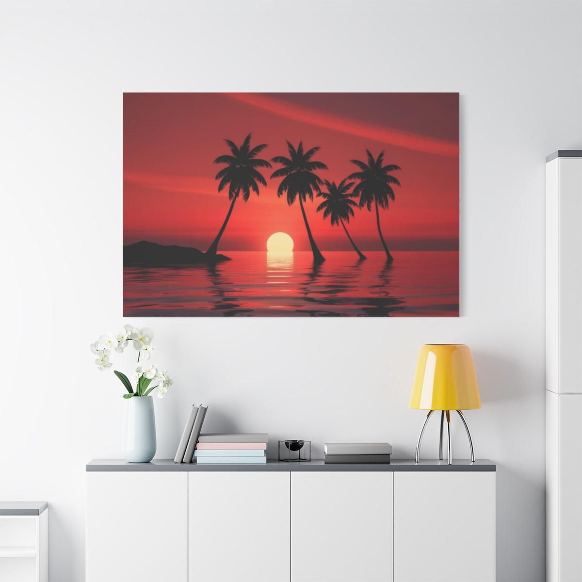 Tropical Serenade at Sunset