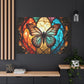 Symphony of Colors: Stained Glass Butterfly