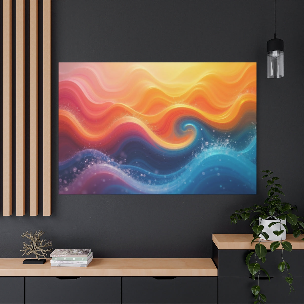 Ethereal Waves of Color