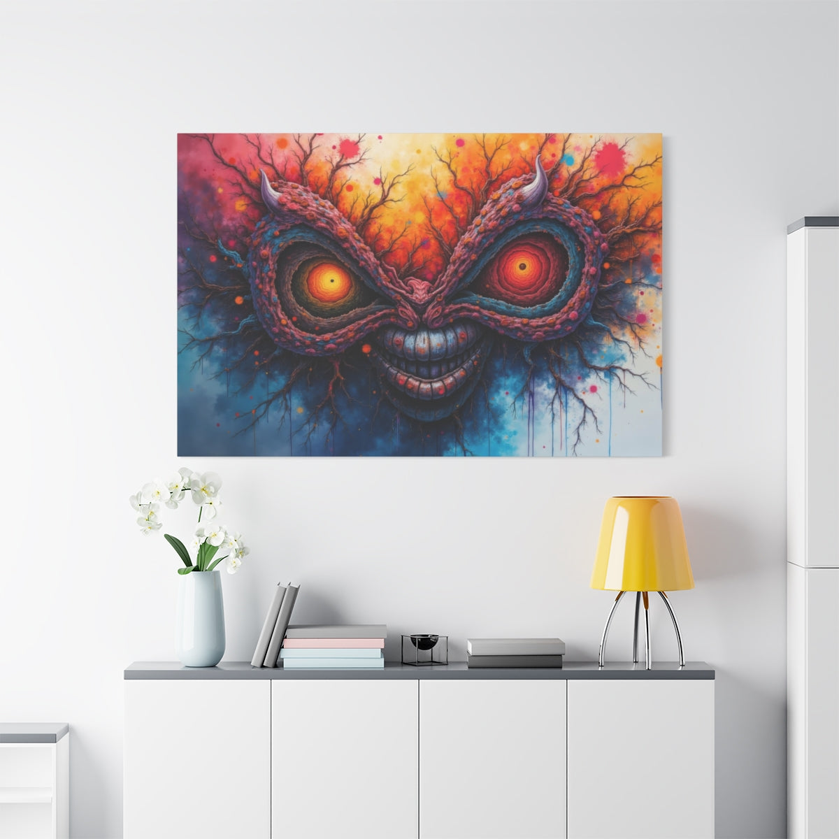 Vibrant Chaos of Colors