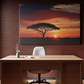 African Sunset Serenade