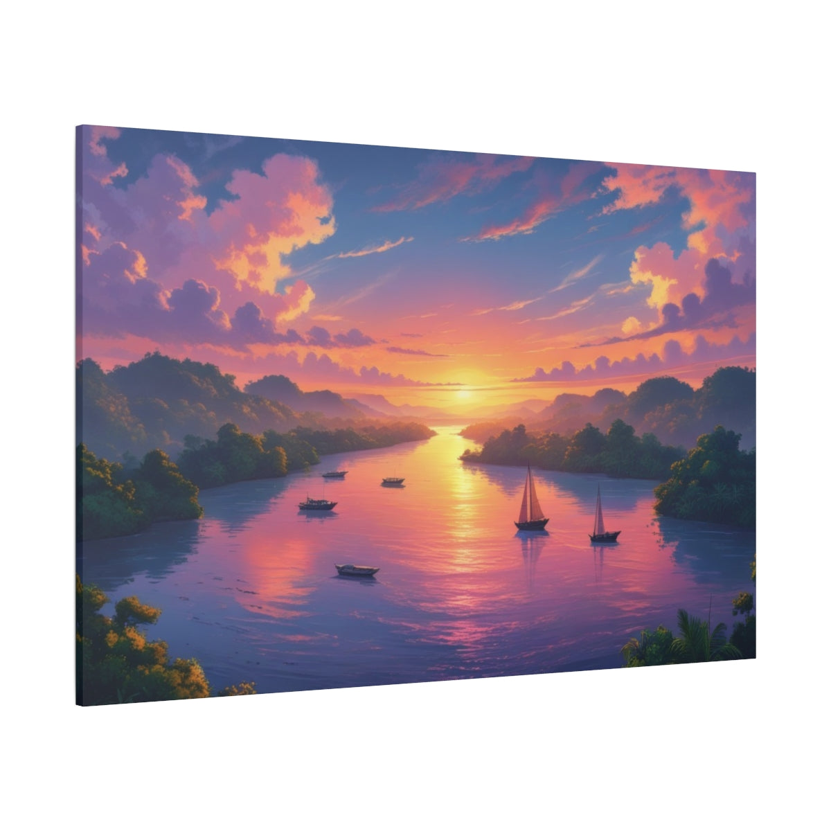 Tranquil Twilight Voyage