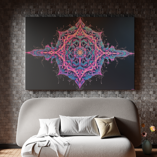 Psychedelic Mandala Elegance