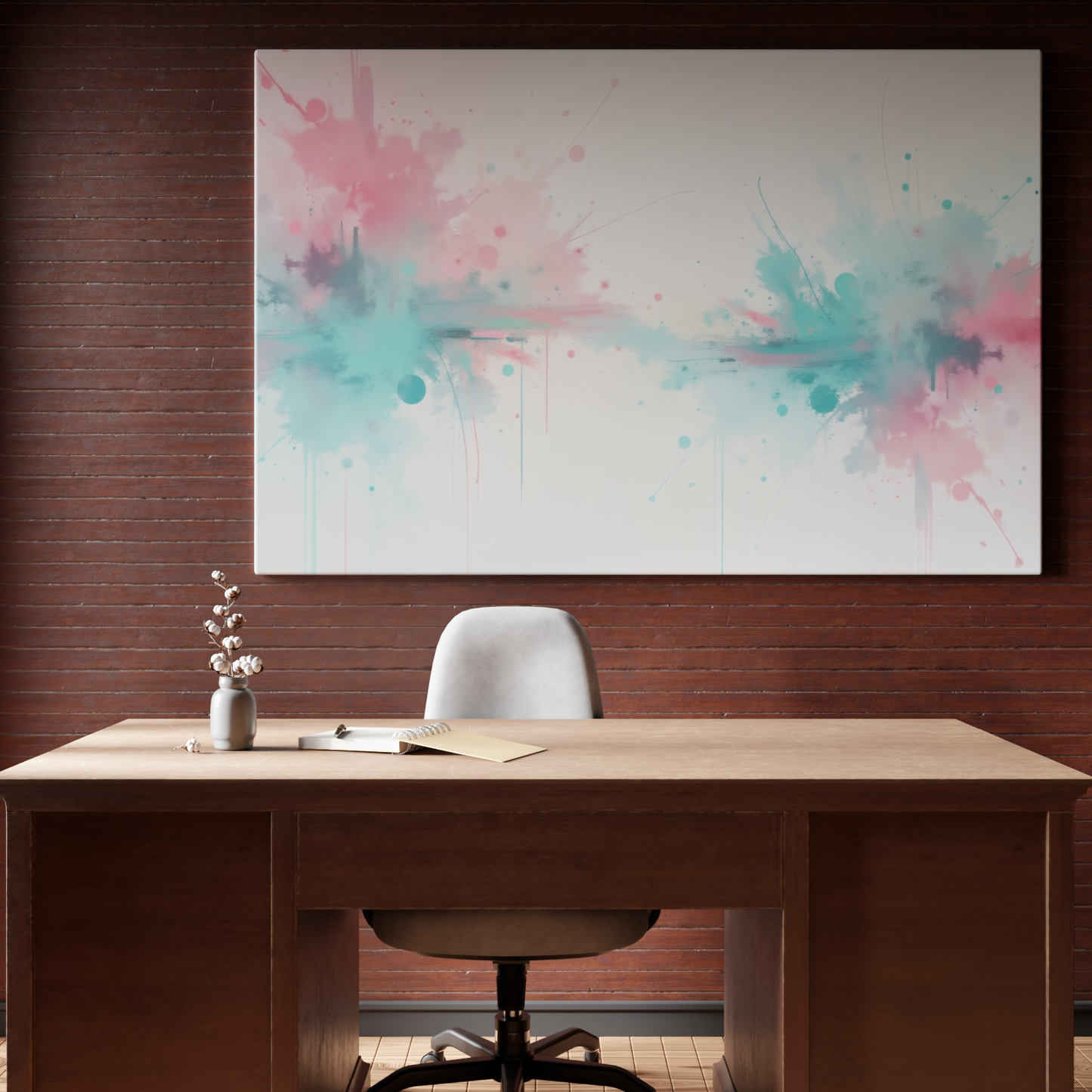 Pastel Symphony of Splash