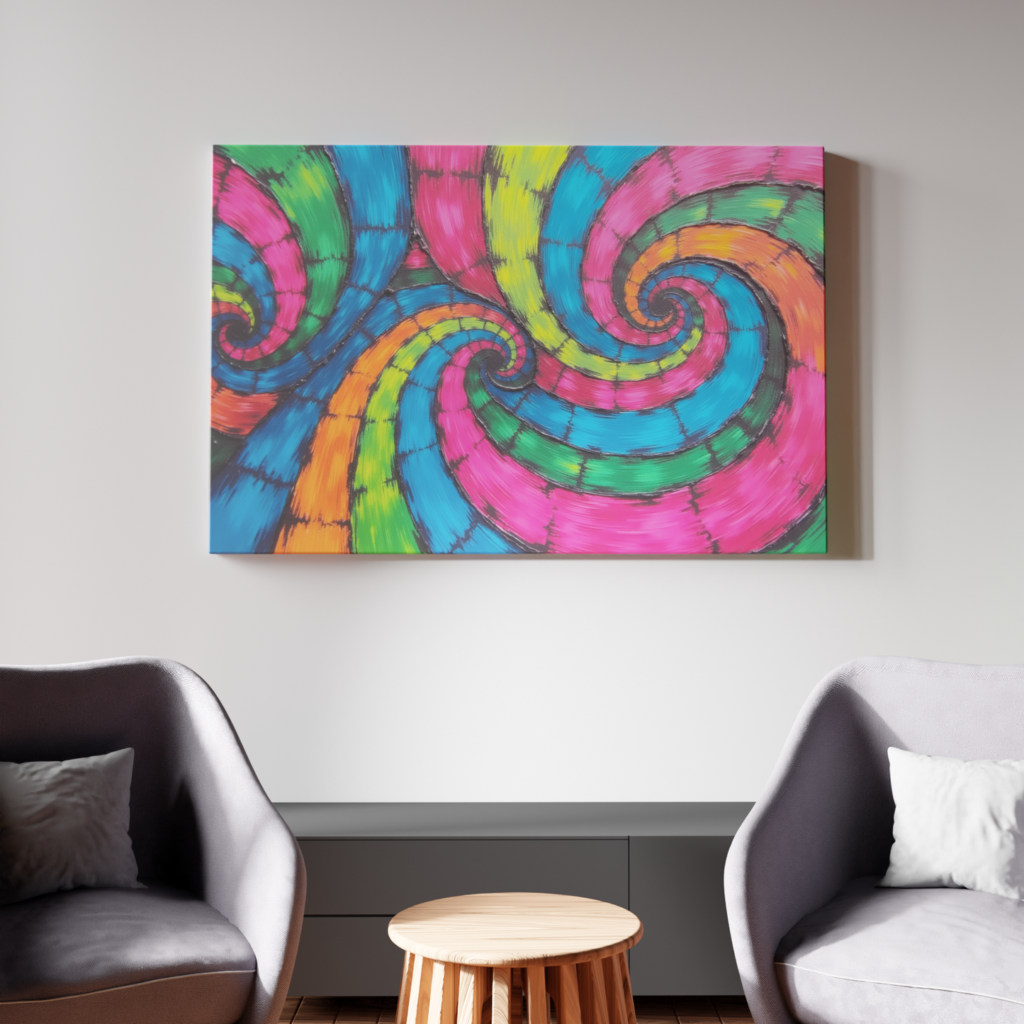 Colorful Swirl Symphony