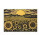 Golden Sunflower Sea