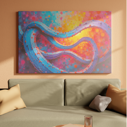 Cosmic Journey Through Colors