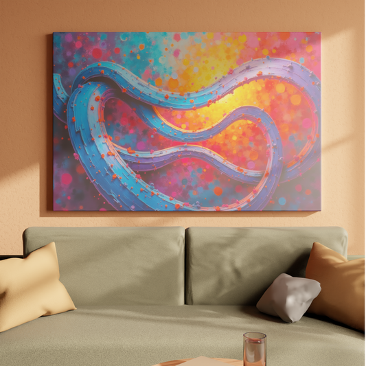 Cosmic Journey Through Colors