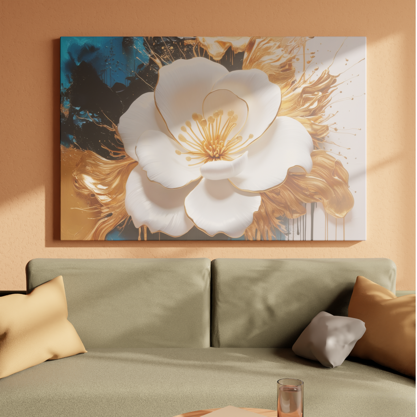 Blossom of Golden Waves