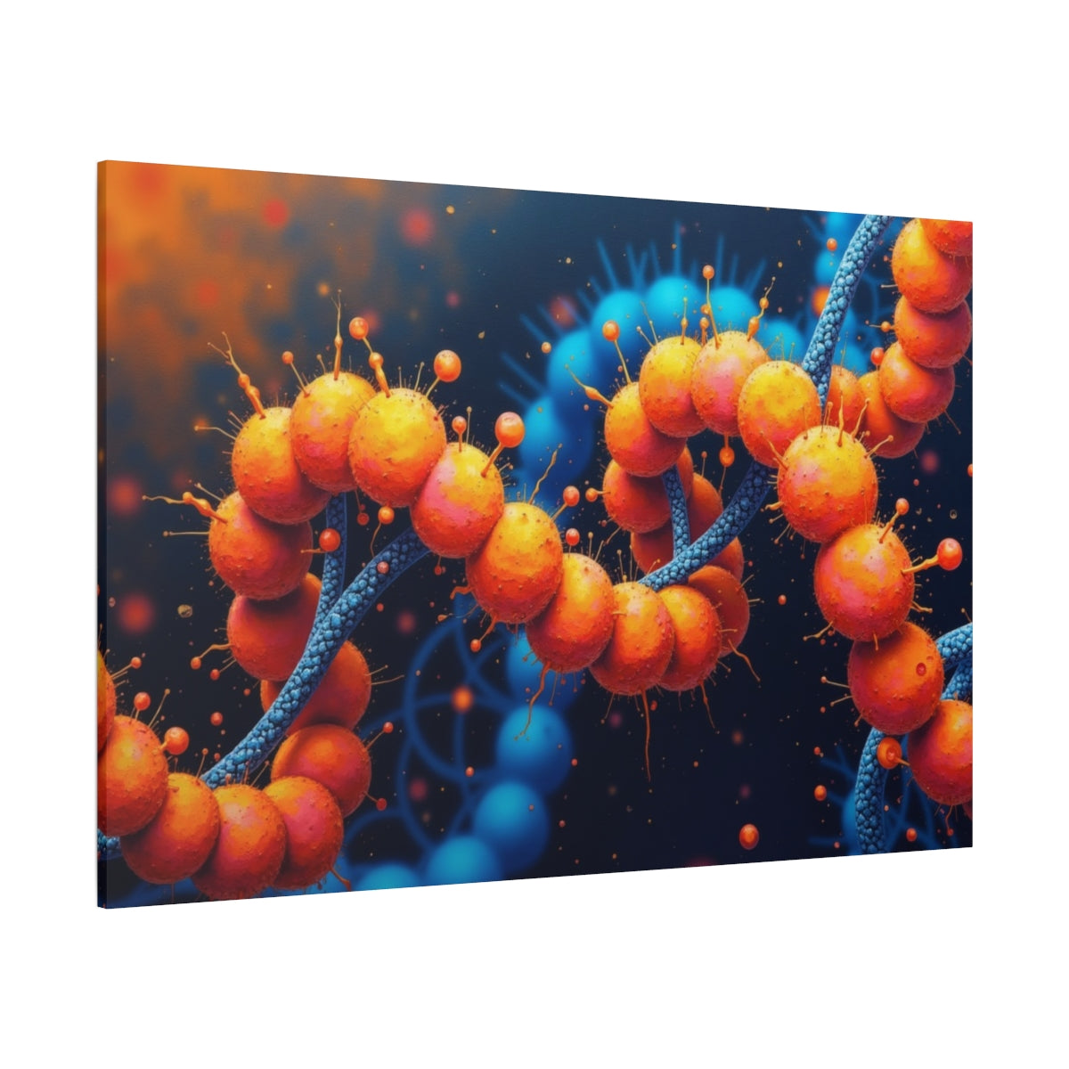Molecular Dance of Color