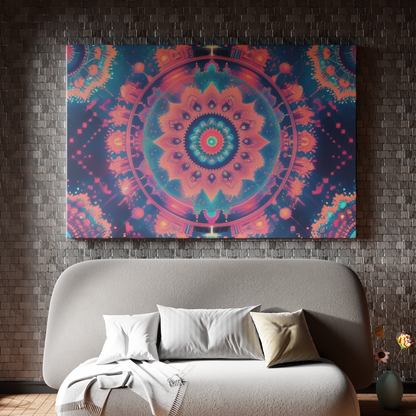 Vibrant Kaleidoscopic Dreamscape