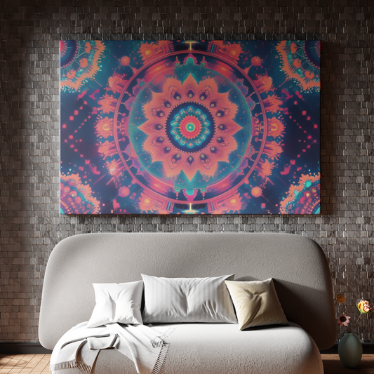 Vibrant Kaleidoscopic Dreamscape
