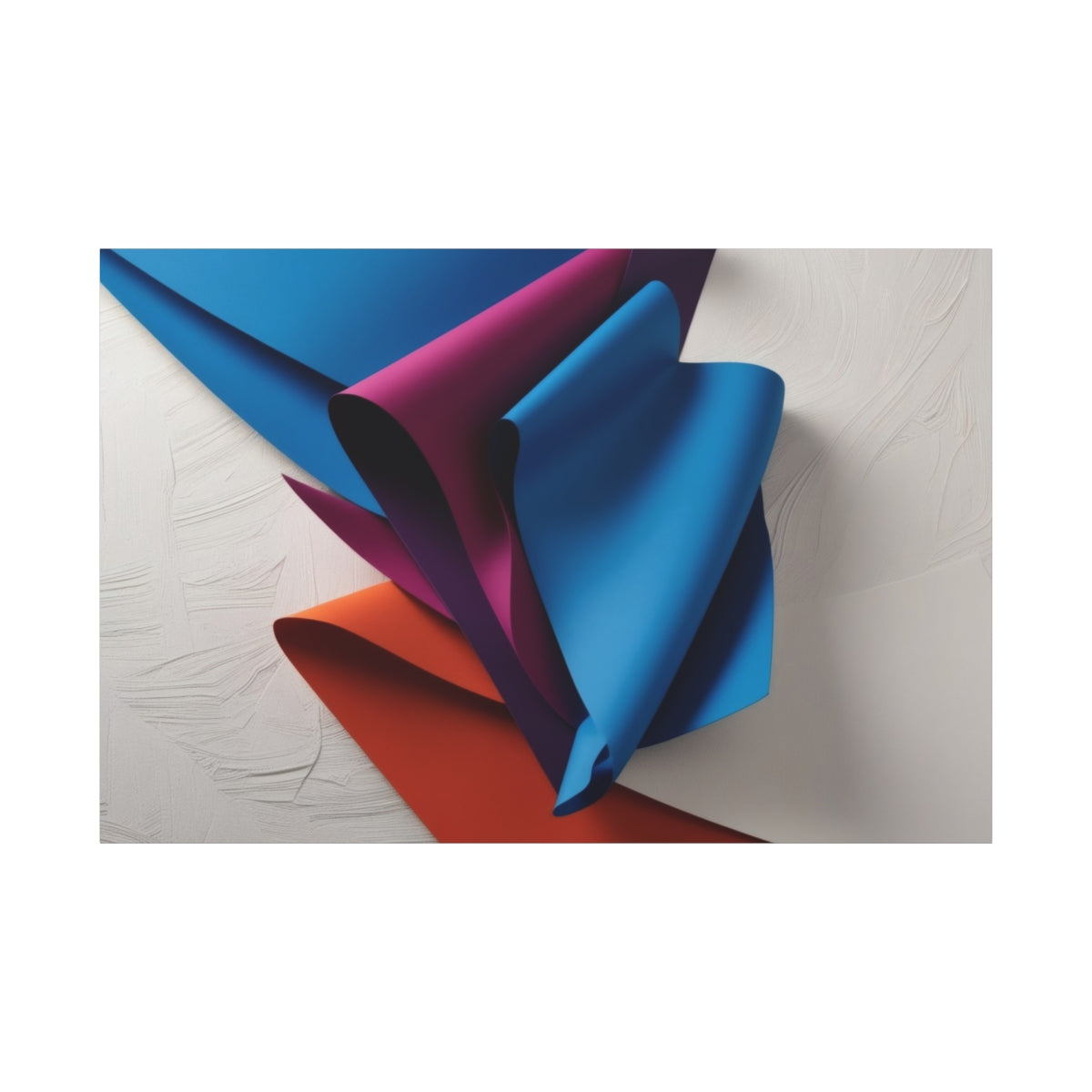 Vibrant Folds of Color