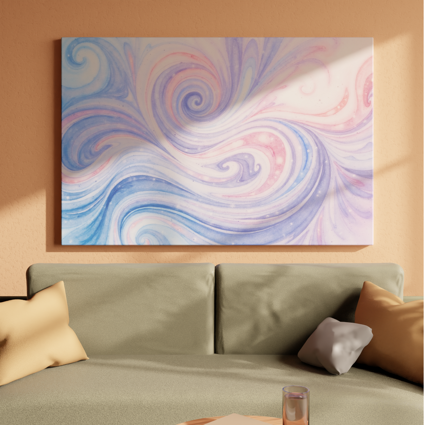 Cosmic Swirls of Serenity