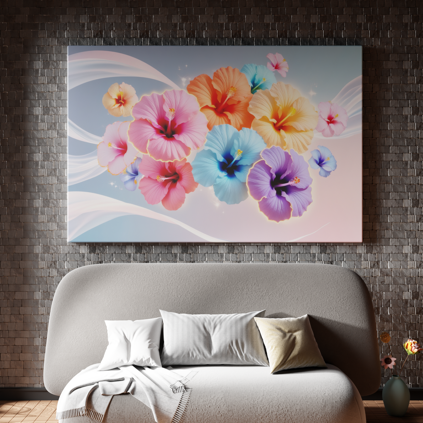 Floral Symphony in Pastels