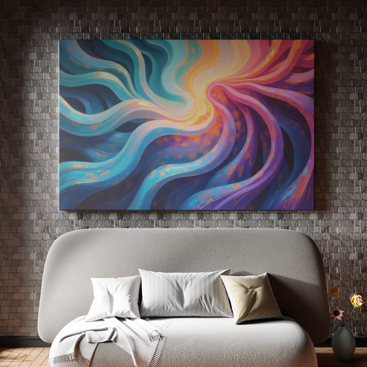 Ethereal Flow of Colors