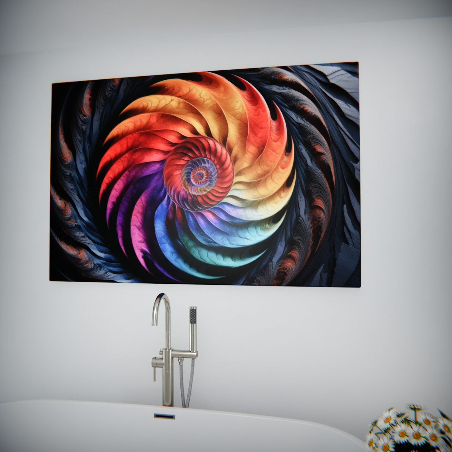 Vortex of Vibrant Hues