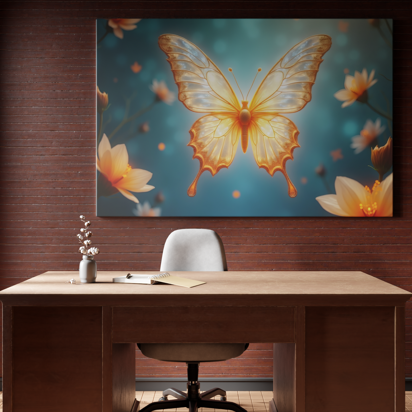 Ethereal Butterfly Glow