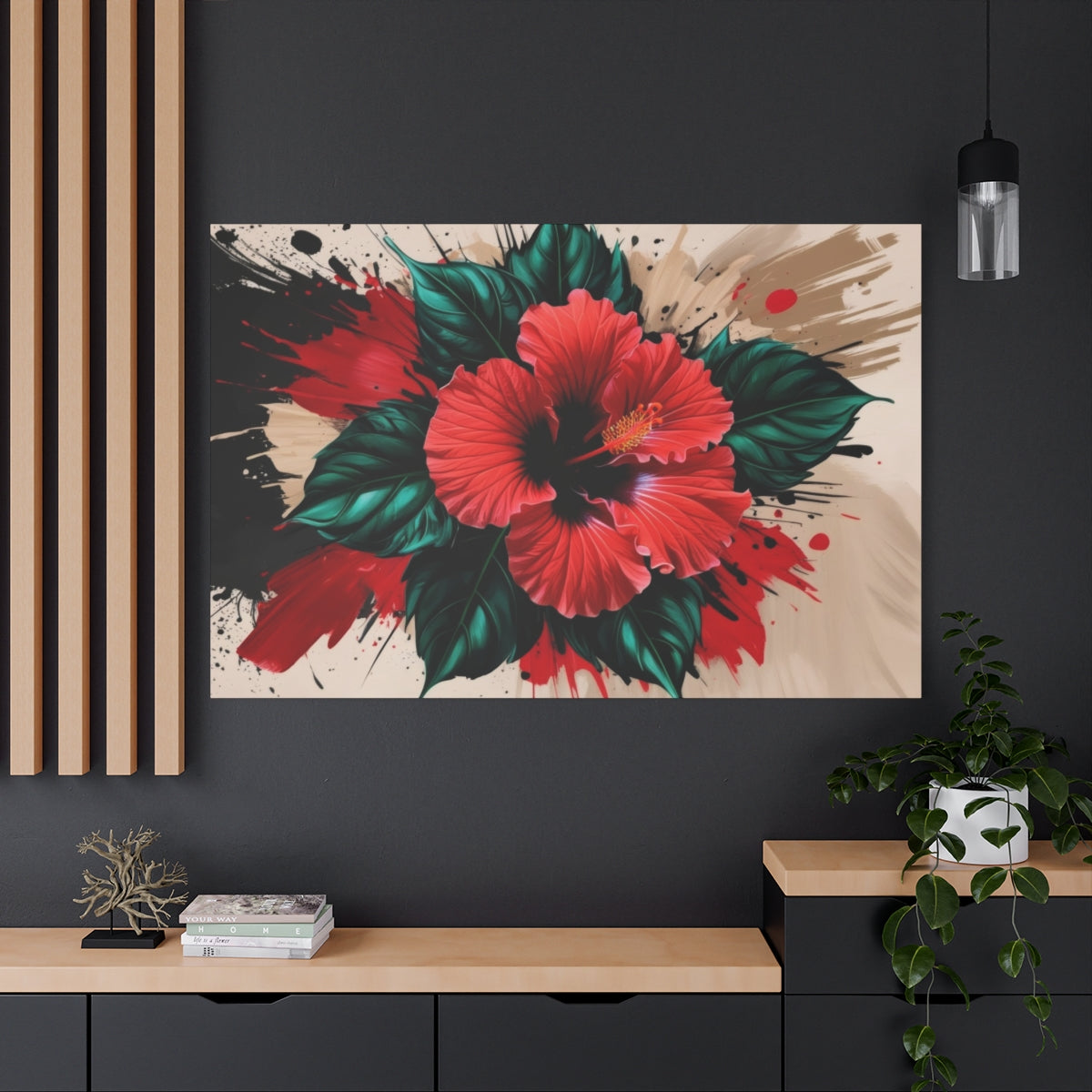 Eruption of Hibiscus