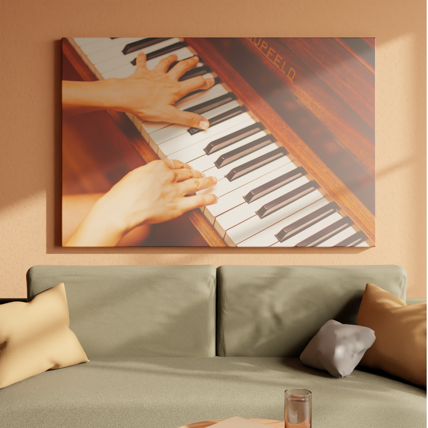 Melody of Hands on Ivory