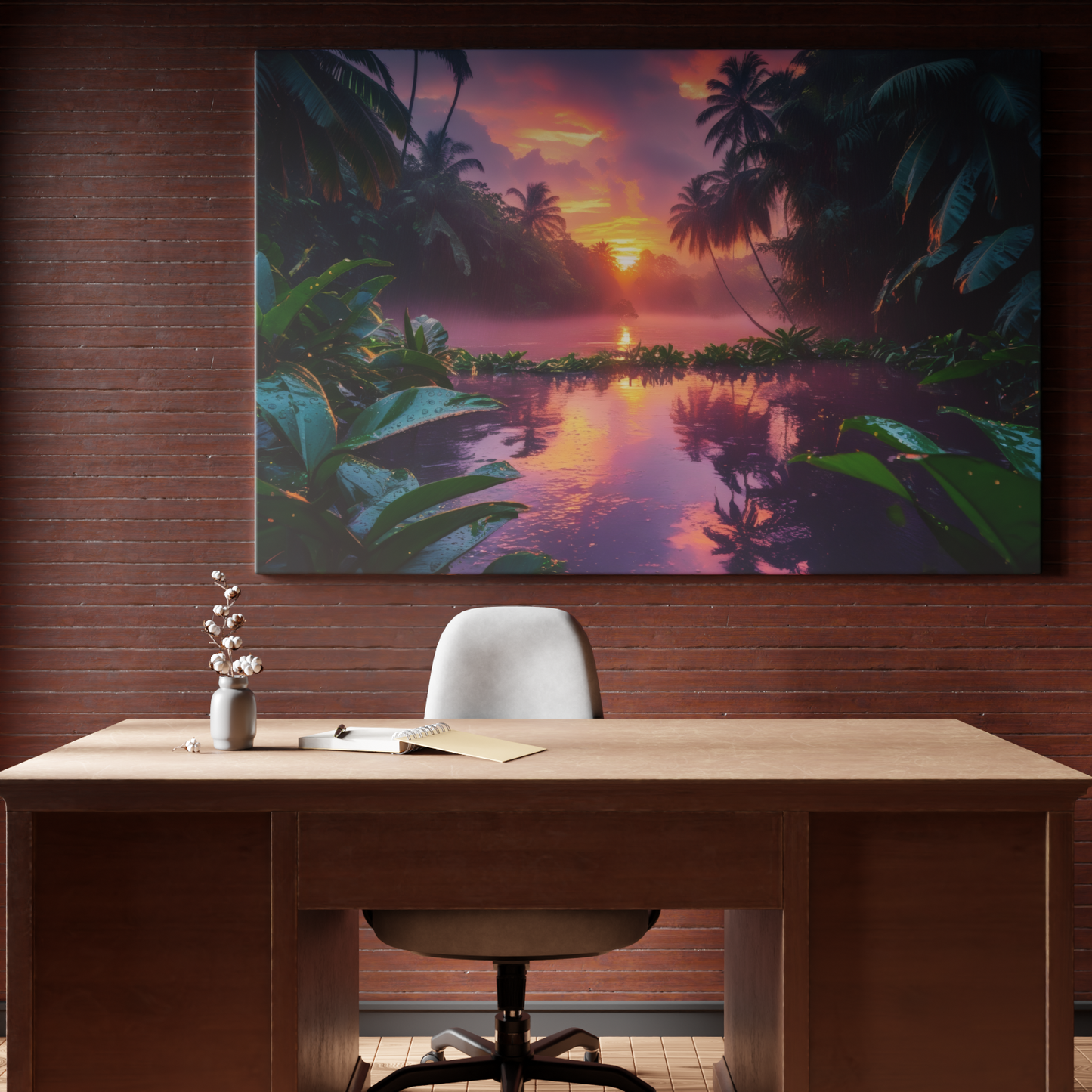 Tropical Sunset Serenity