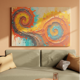 Vibrant Swirls of Creation