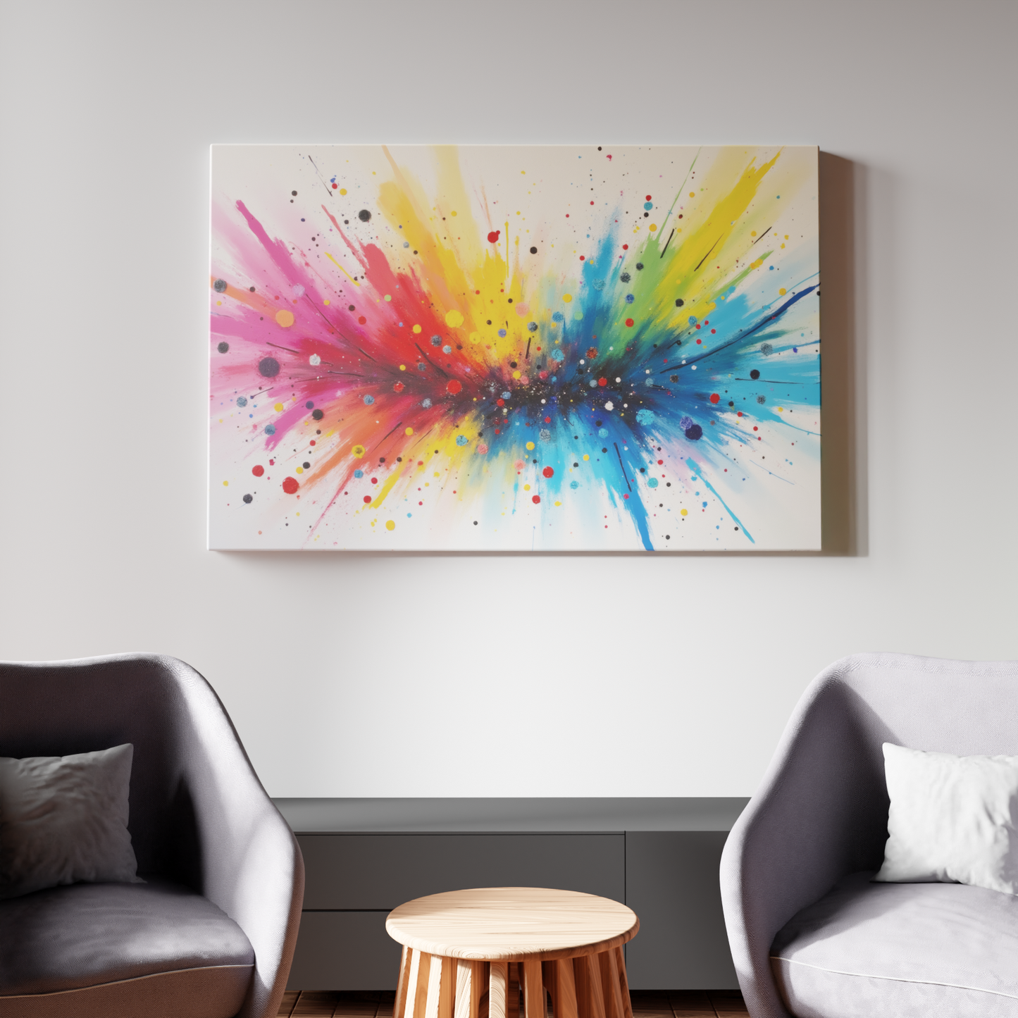 Cosmic Burst of Colors