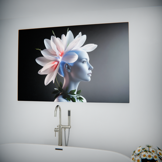 Ethereal Blossom: Portrait of Grace