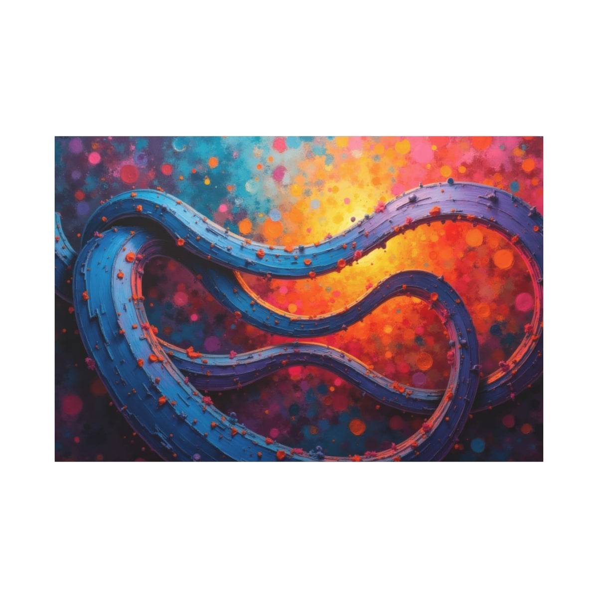Cosmic Journey Through Colors