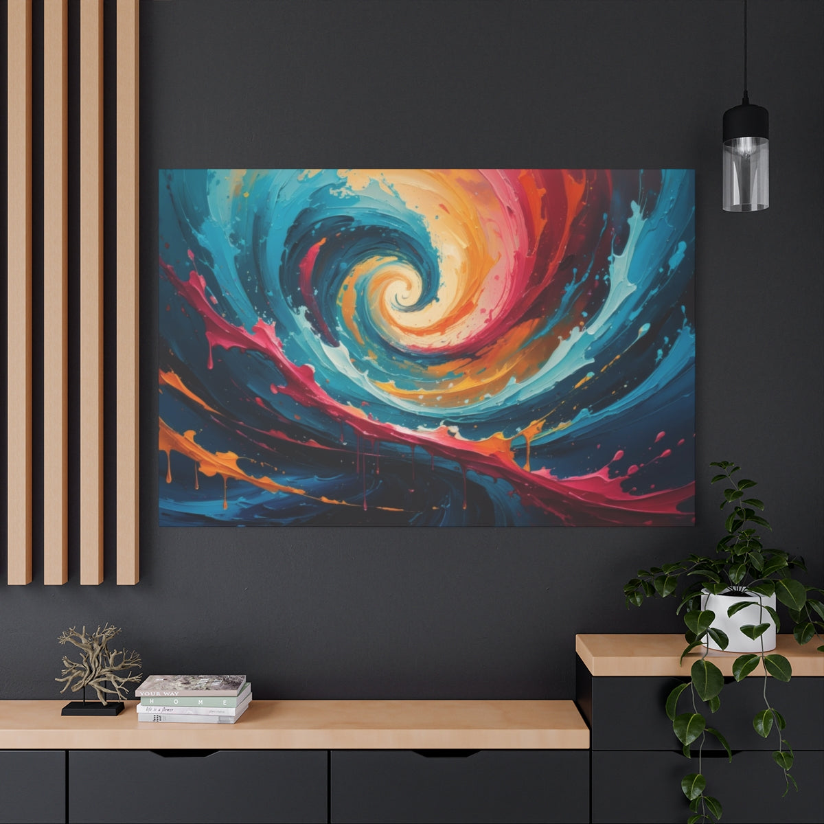 Vortex of Vivid Colors