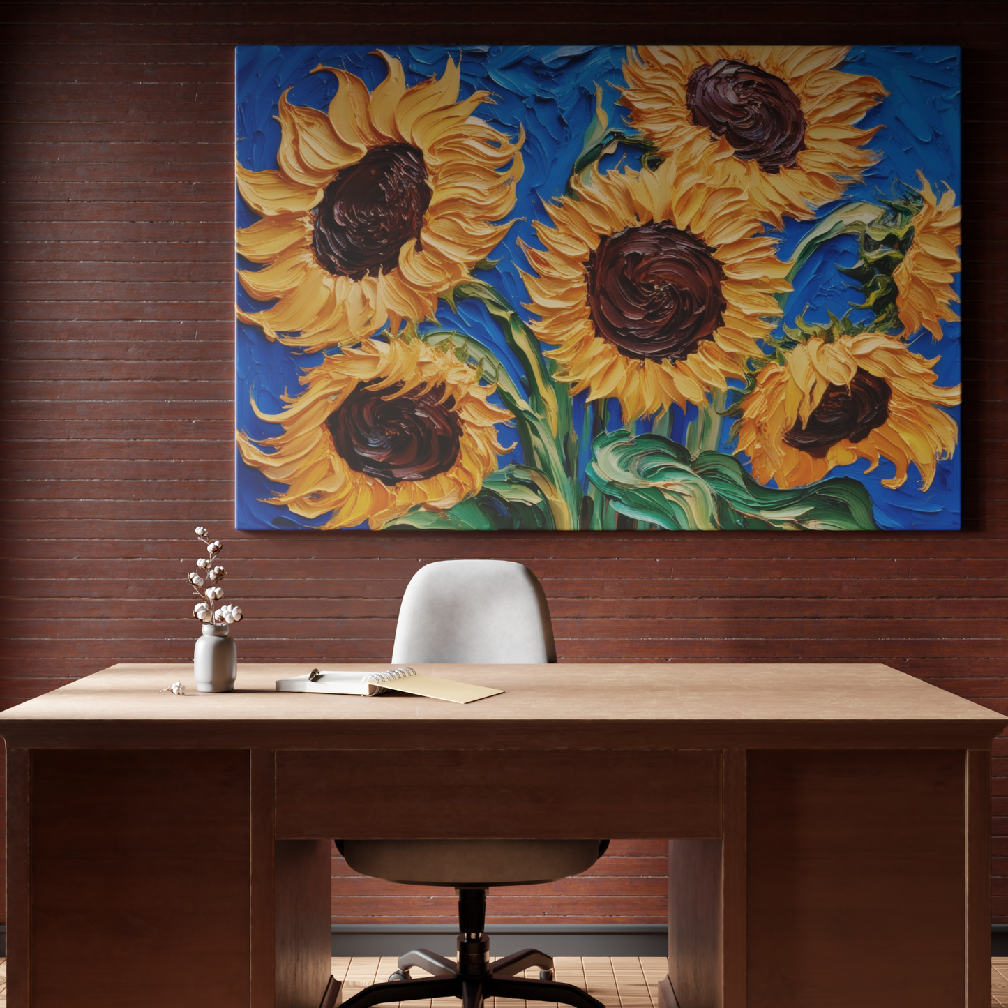 Sunlit Dance of Sunflowers