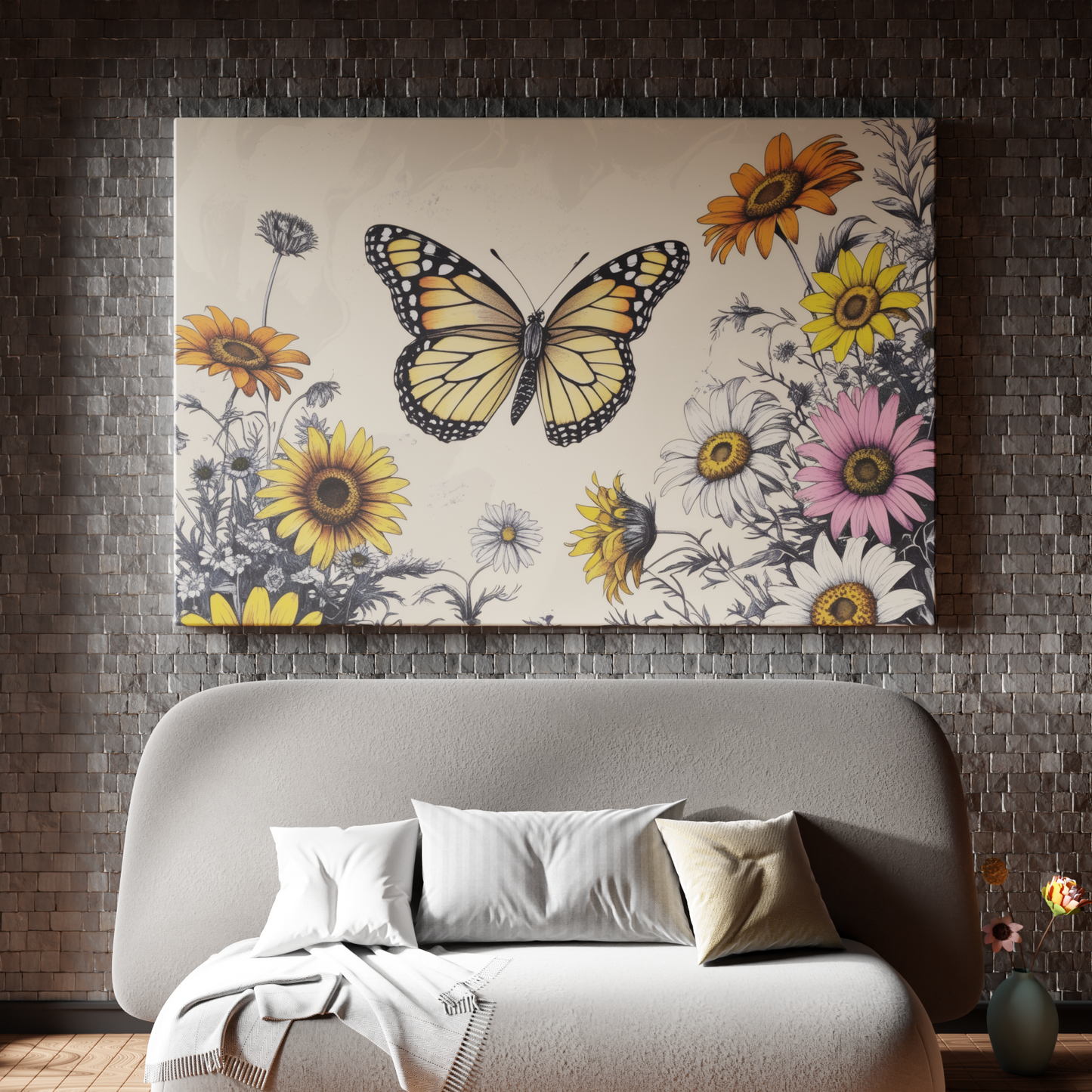 Garden's Winged Whisper