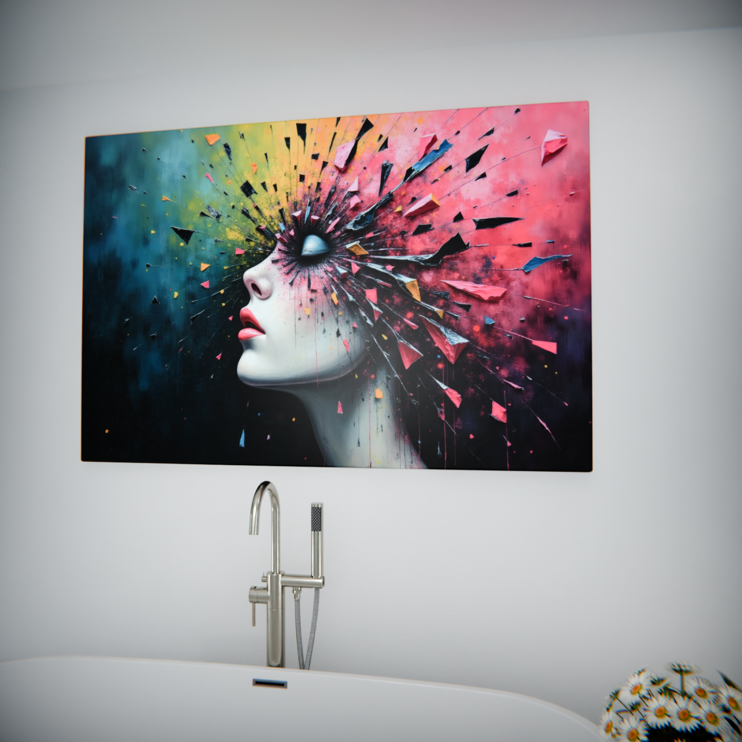 Explosive Color Portrait