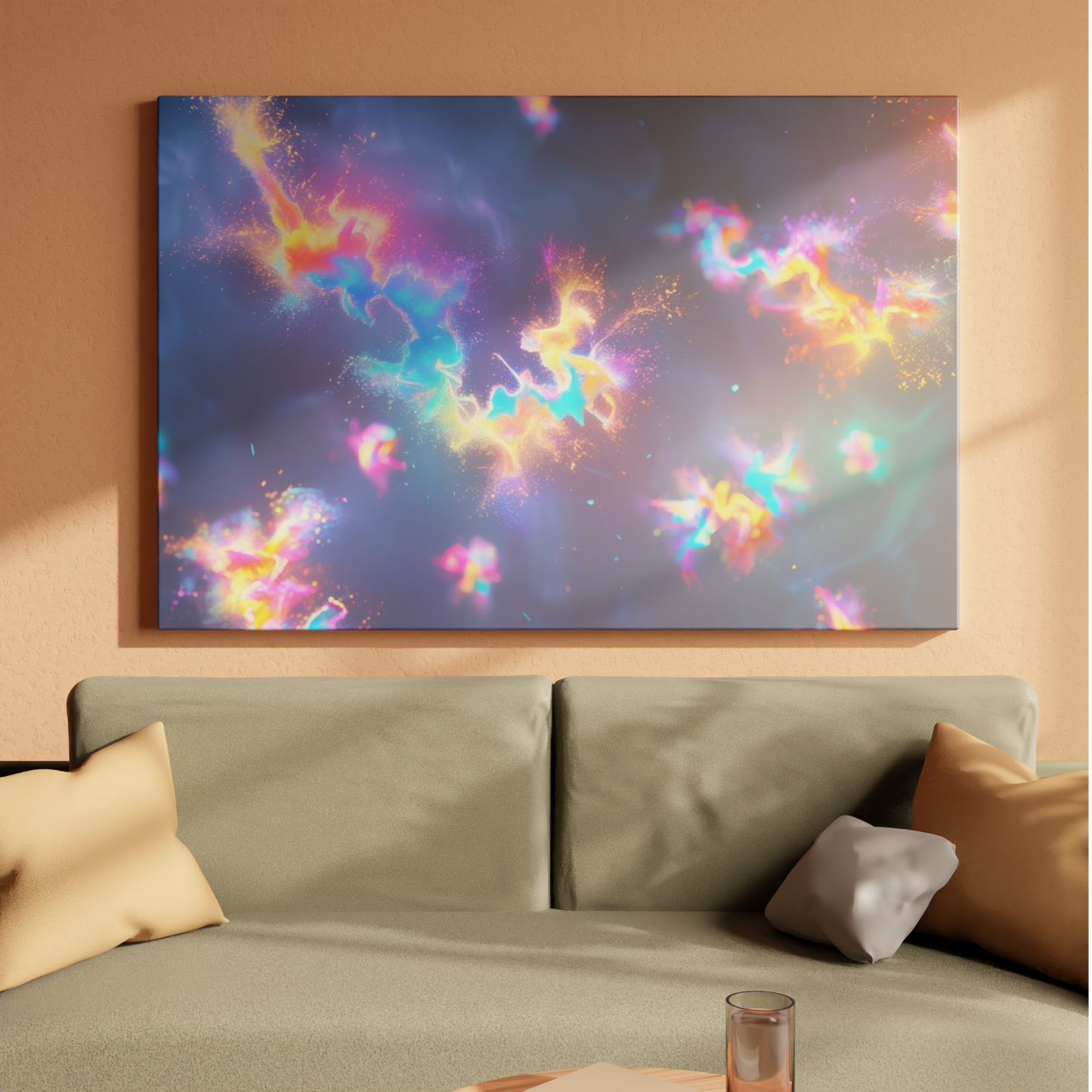 Neon Dreams of the Cosmos