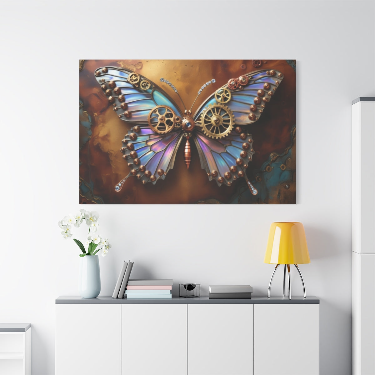 Steampunk Butterfly Elegance
