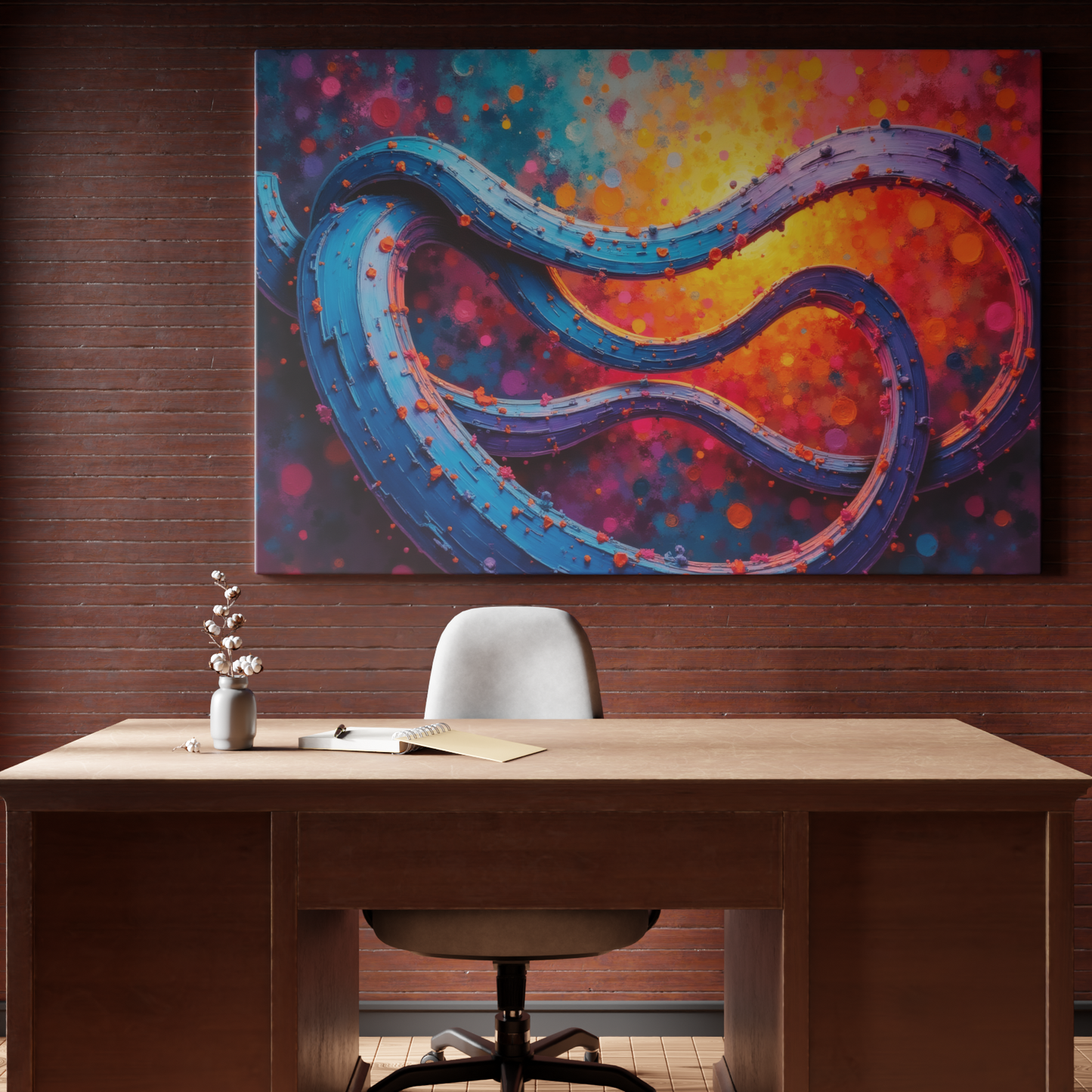 Cosmic Journey Through Colors