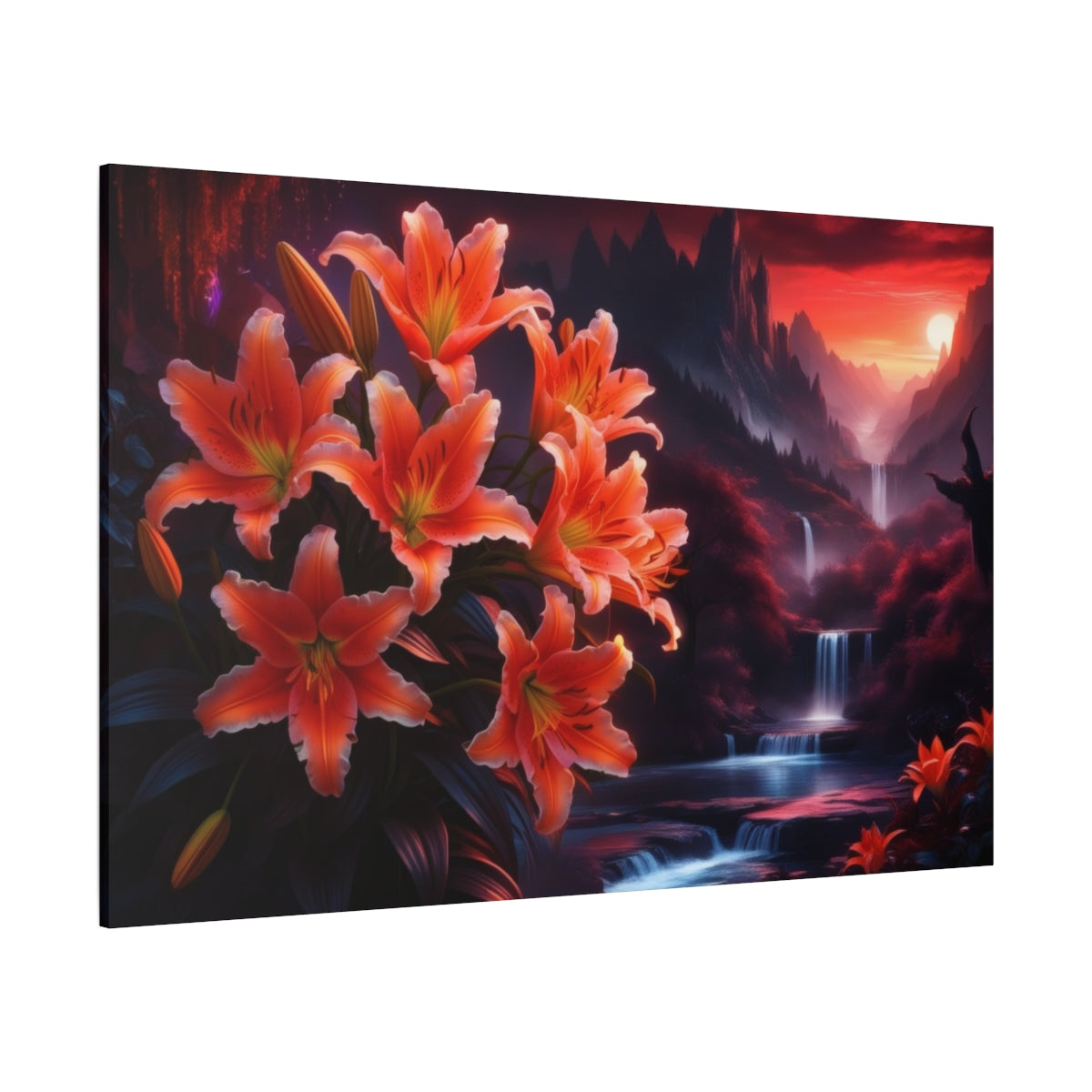 Twilight Blossoms in Enchanted Valley